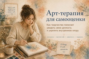 Арт-терапия для самооценки: как творчество помогает изменить отношение к себе