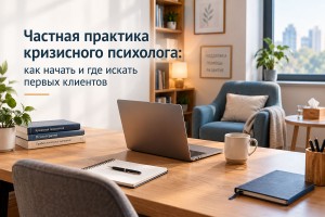 Частная практика кризисного психолога: как начать и где искать первых клиентов