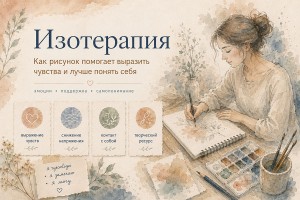 Изотерапия как метод арт-терапии: как работает рисунок в психологической практике