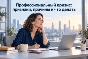 Профессиональный кризис: признаки, причины и что делать