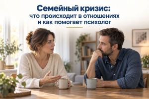 Семейный кризис: признаки, причины и работа психолога