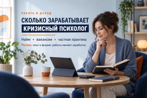 Сколько зарабатывает кризисный психолог: зарплата, вакансии и частная практика