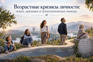 Возрастные кризисы личности: этапы, признаки и психологическая помощь