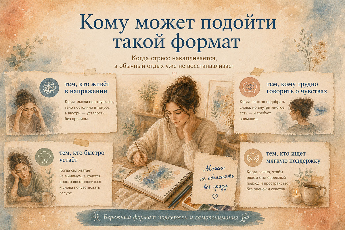Кому подходит арт-терапия при стрессе и эмоциональном перенапряжении