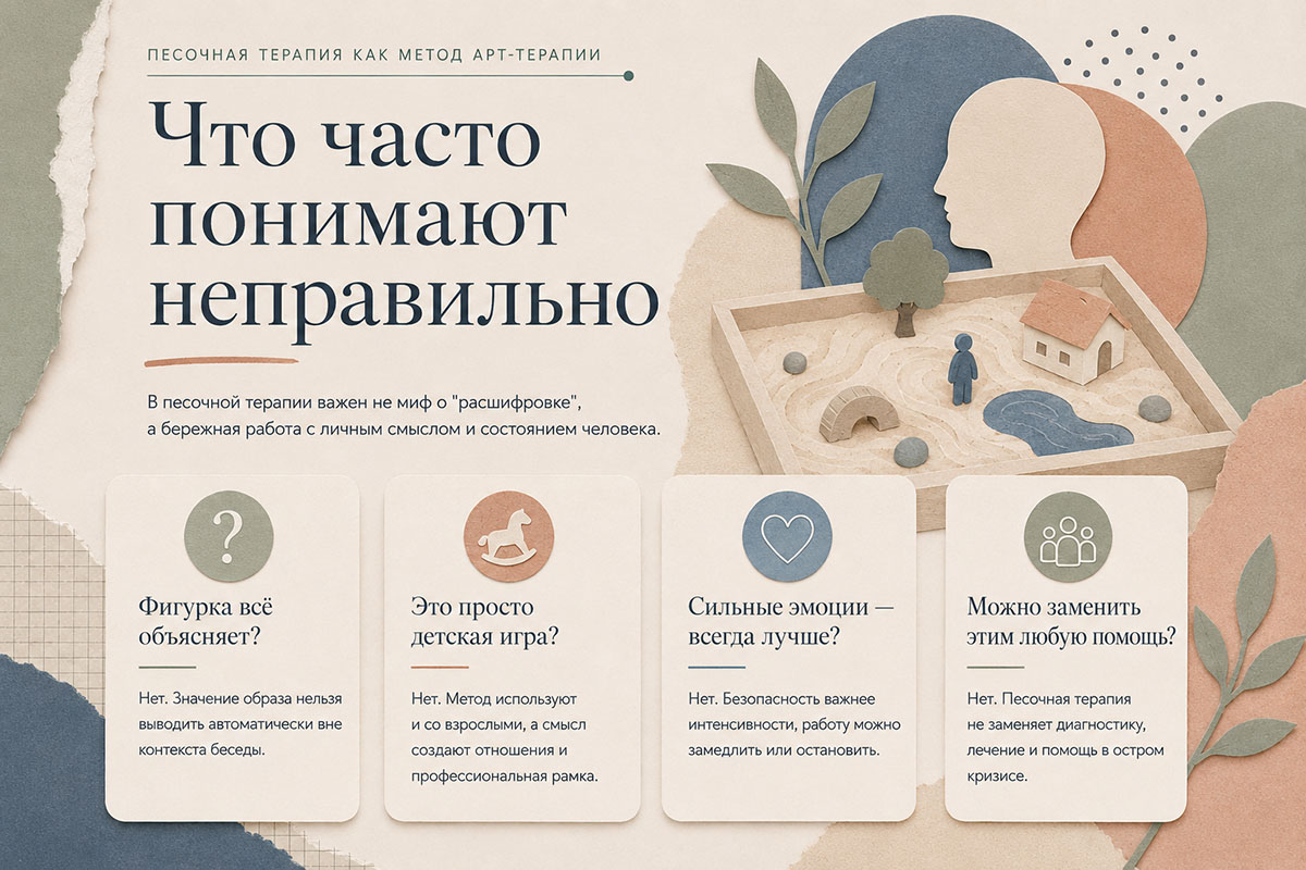 Интерпретация песочной композиции строится в диалоге с её автором