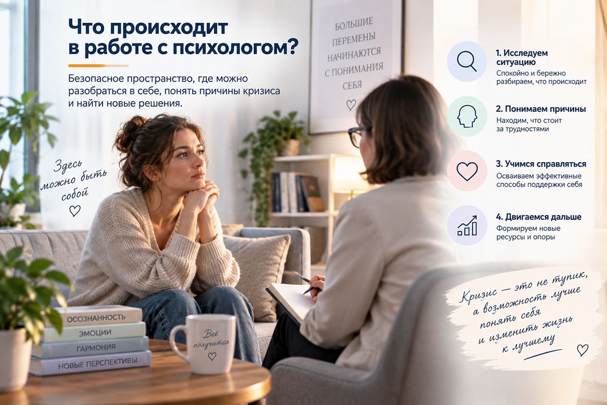 Психологическая помощь человеку в состоянии жизненного кризиса