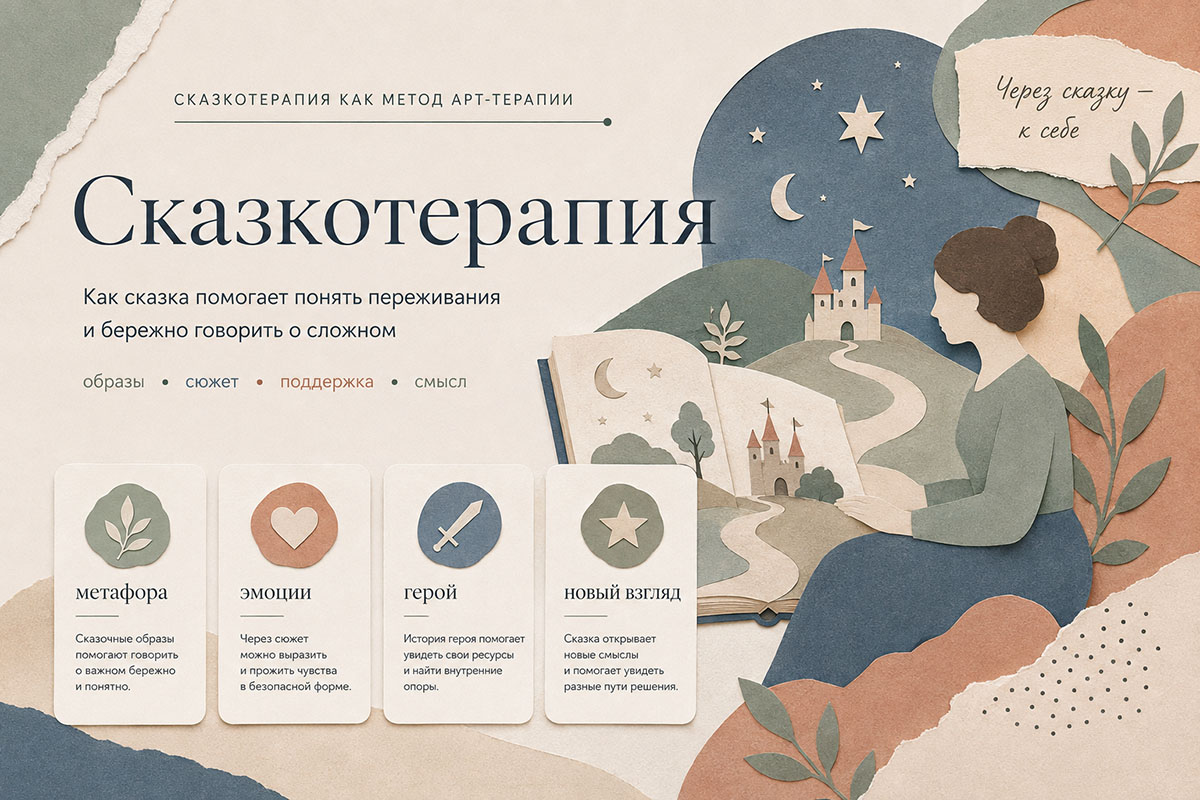 Как работает сказкотерапия — герой, трудность, выбор и новый вариант развития сюжета