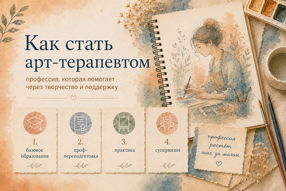 Чем арт-терапевт отличается от психолога и преподавателя рисования